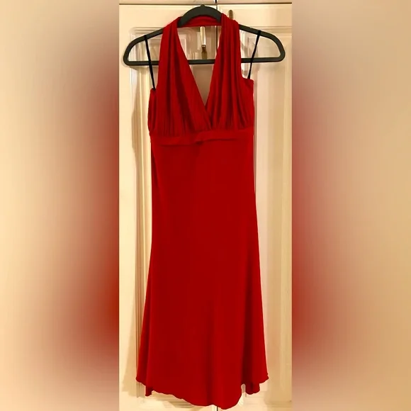 Dresses | Large Stretchy Red Halter Party Dress | Poshmark Dresses | Large Stretchy Red Halter Party Dress | Poshmark